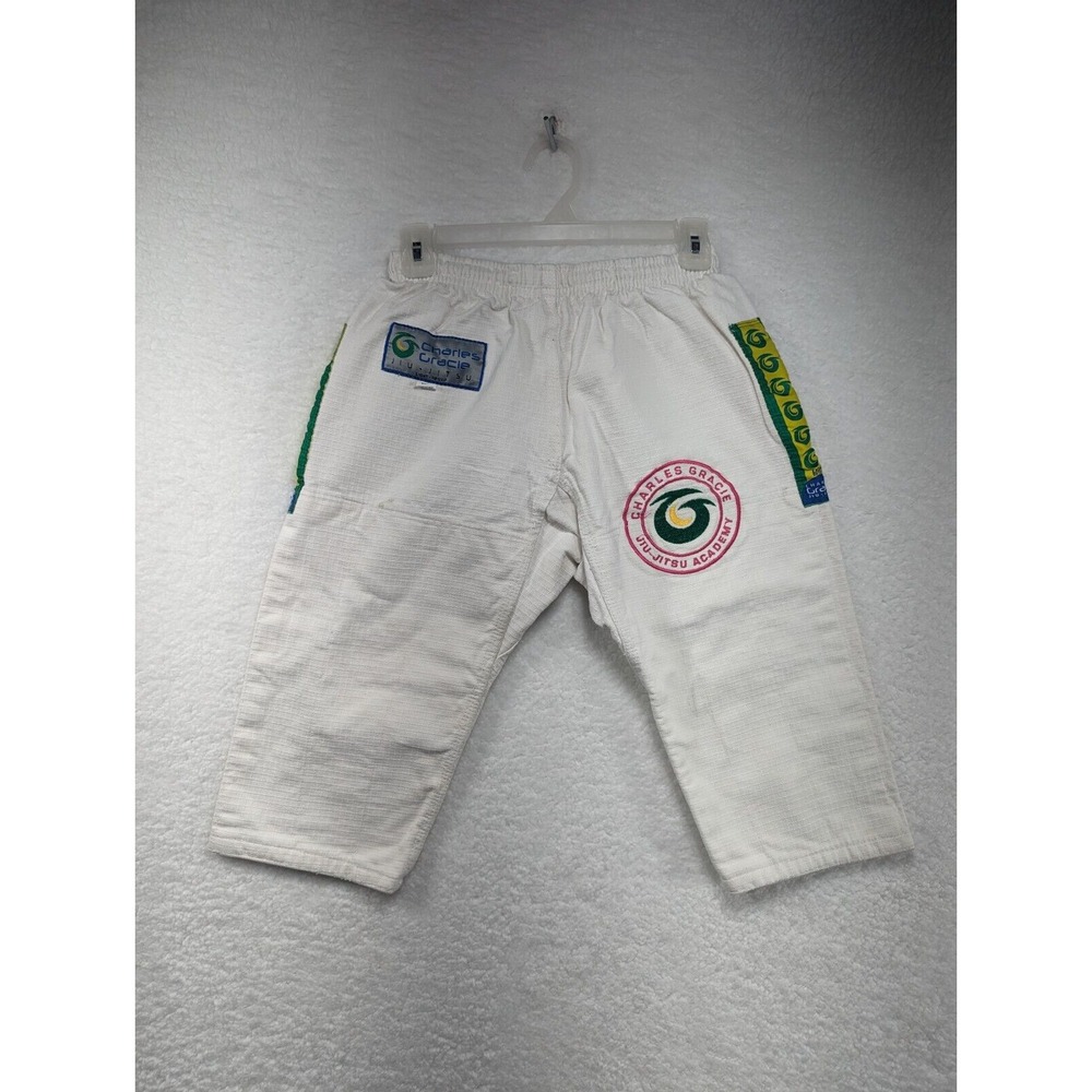 Gracie Jiu Jitsu Pants Youth M00 White